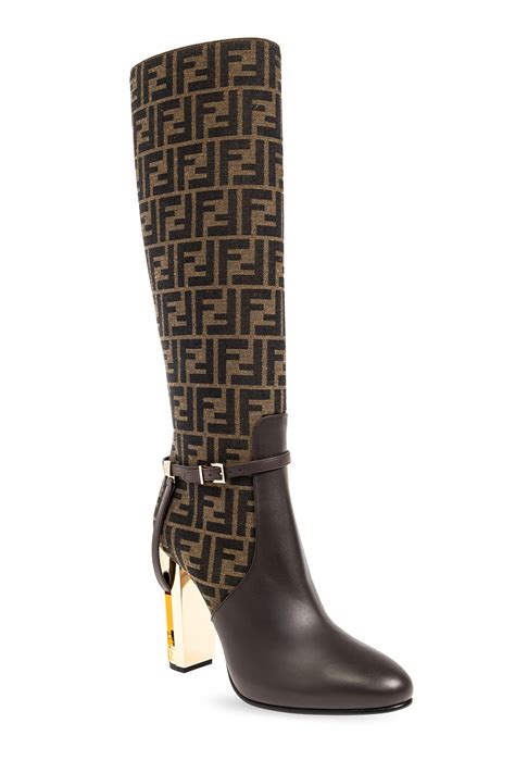 fendi tasche monogram|Fendi monogram boots.